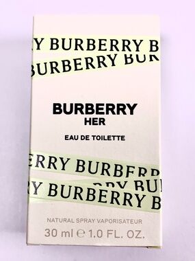 Burberry Her pale green tape Eau de Toilette spray 1.0oz/30ml fragrance fruity